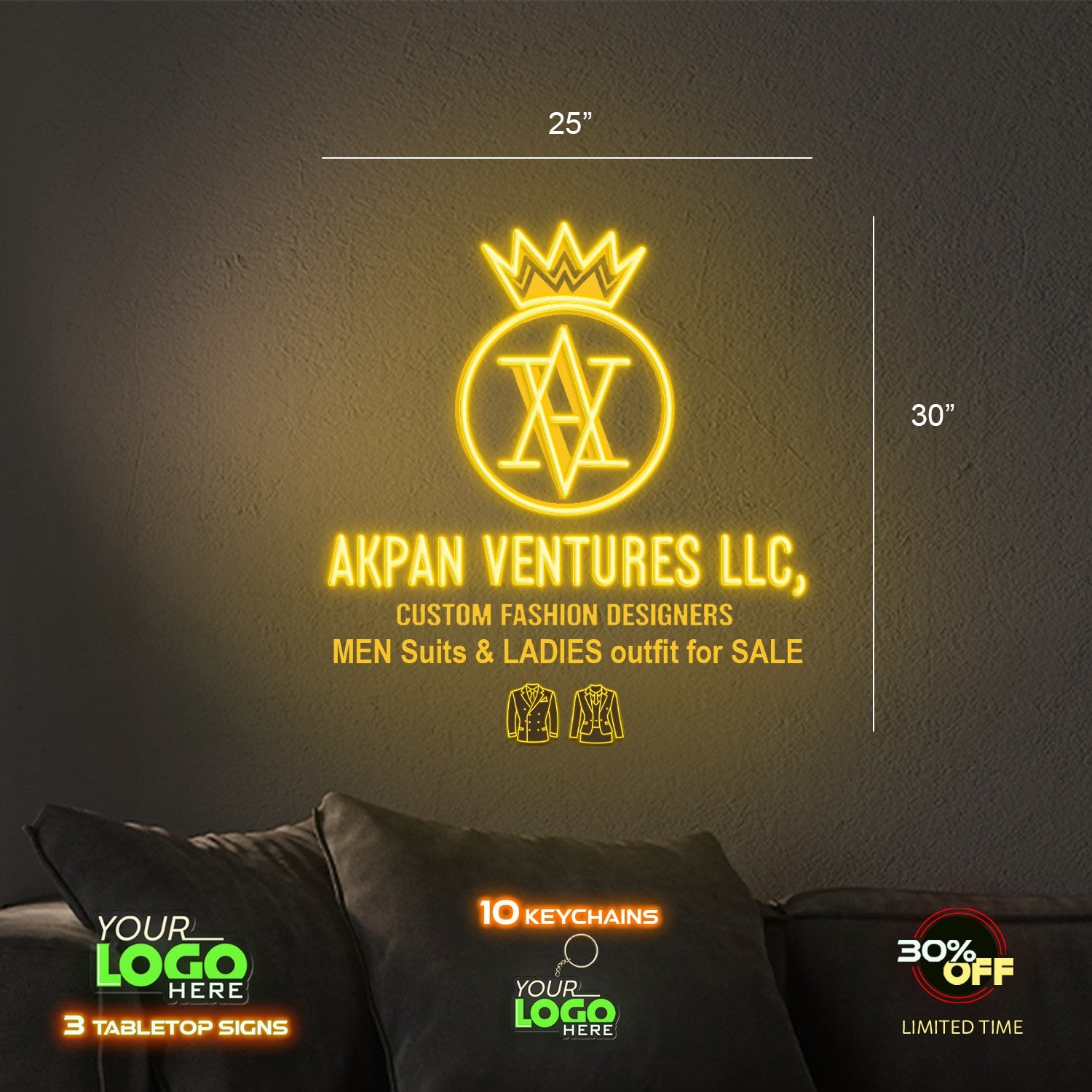 AKPAN VENTURES LLC | LED NEON SIGN