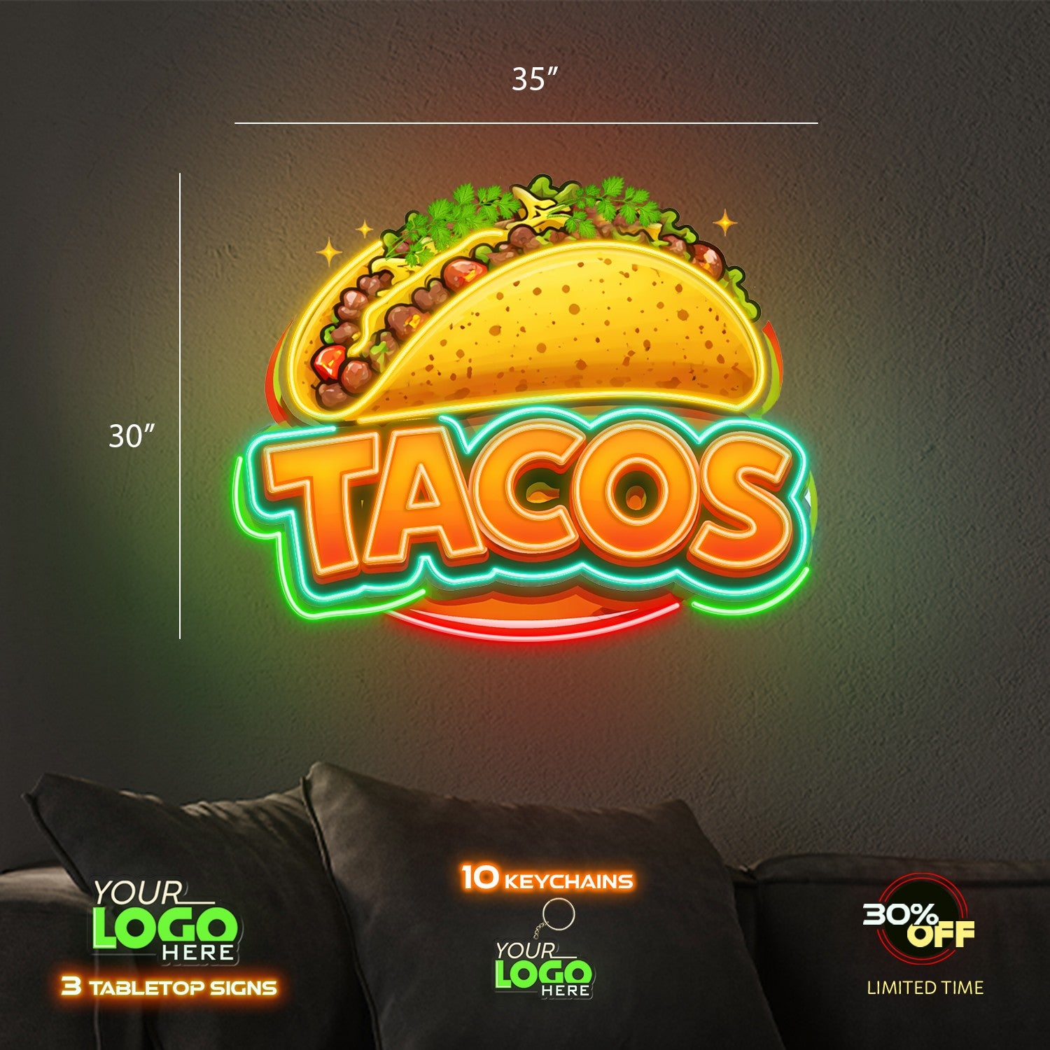 Tacos | LED NEON SIGN