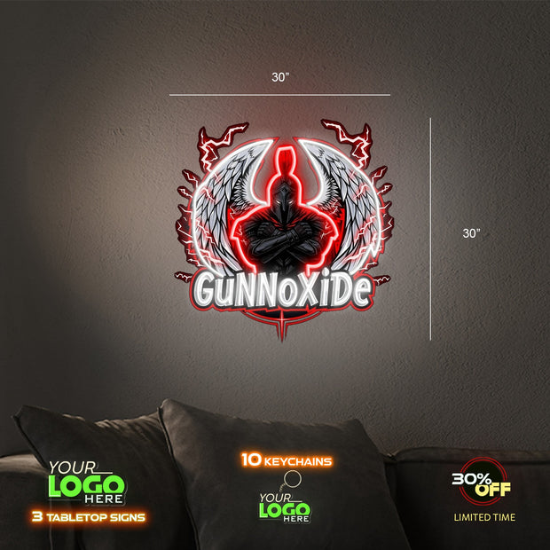 GUNNOXIDE AND RUBI DIVINE SCENTS | LED NEON SIGN ( 2 SIGNS)