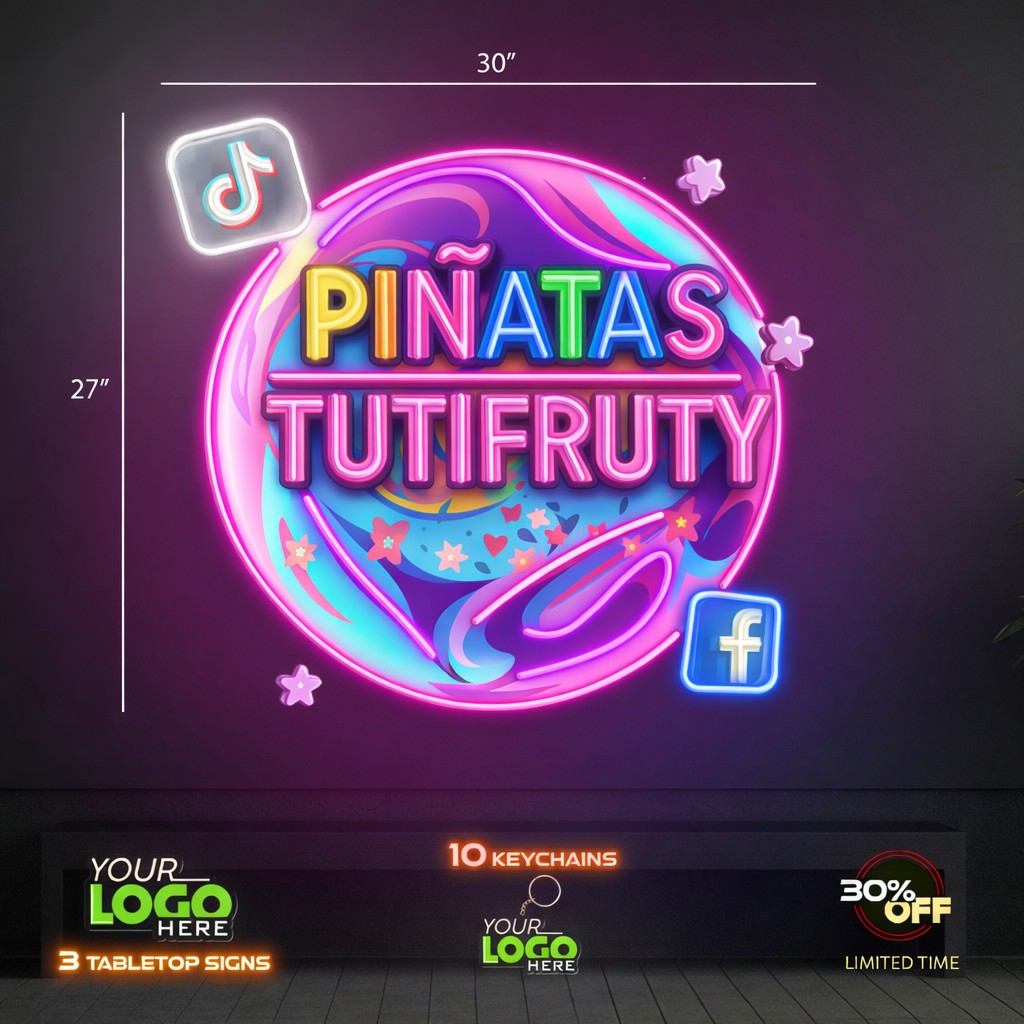 PINATAS TUTIFRUTY  | LED NEON SIGN