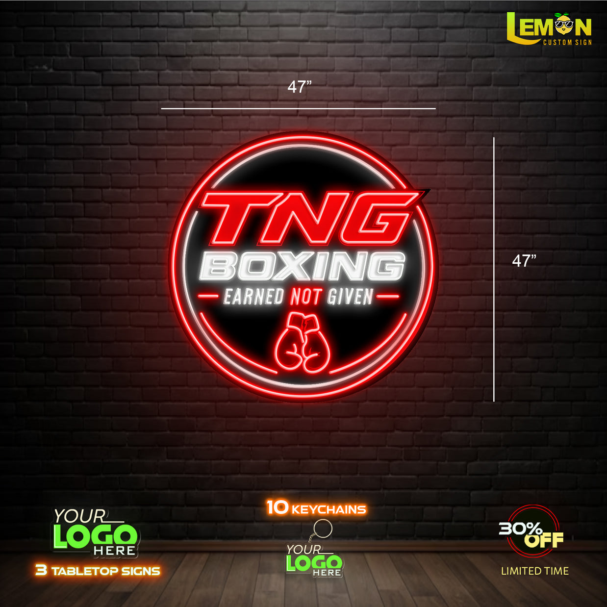 TNG Sign and NexGen Sign | LED NEON SIGN ( 2 SIGNS)