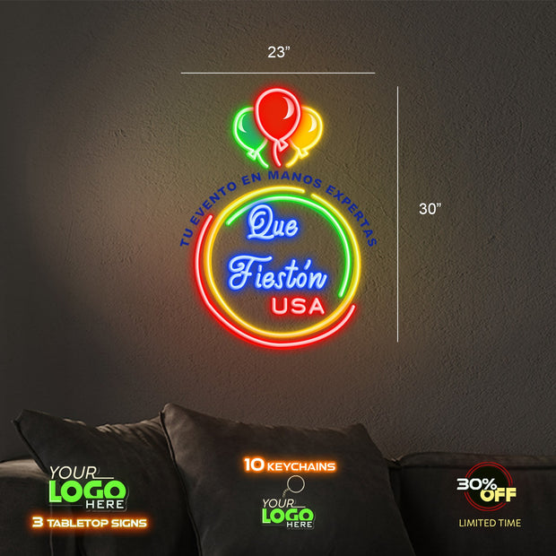 Que Fiestón USA | LED NEON SIGN