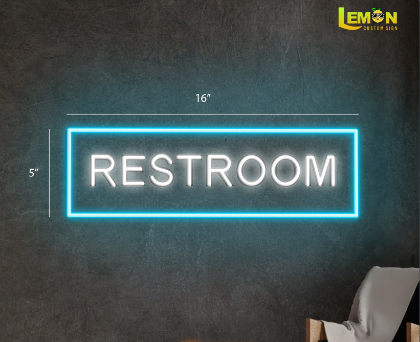 RESTROOM | LED NEON SIGN