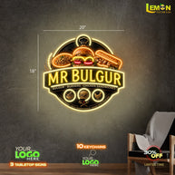 MR BULGUR | LED NEON SIGN (OUTDOOR SIGN)