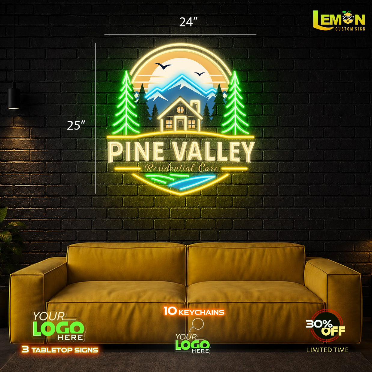 PINE VALLEY | LED NEON SIGN