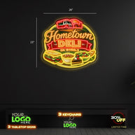Hometown Deli On Wheels | LED NEON SIGN