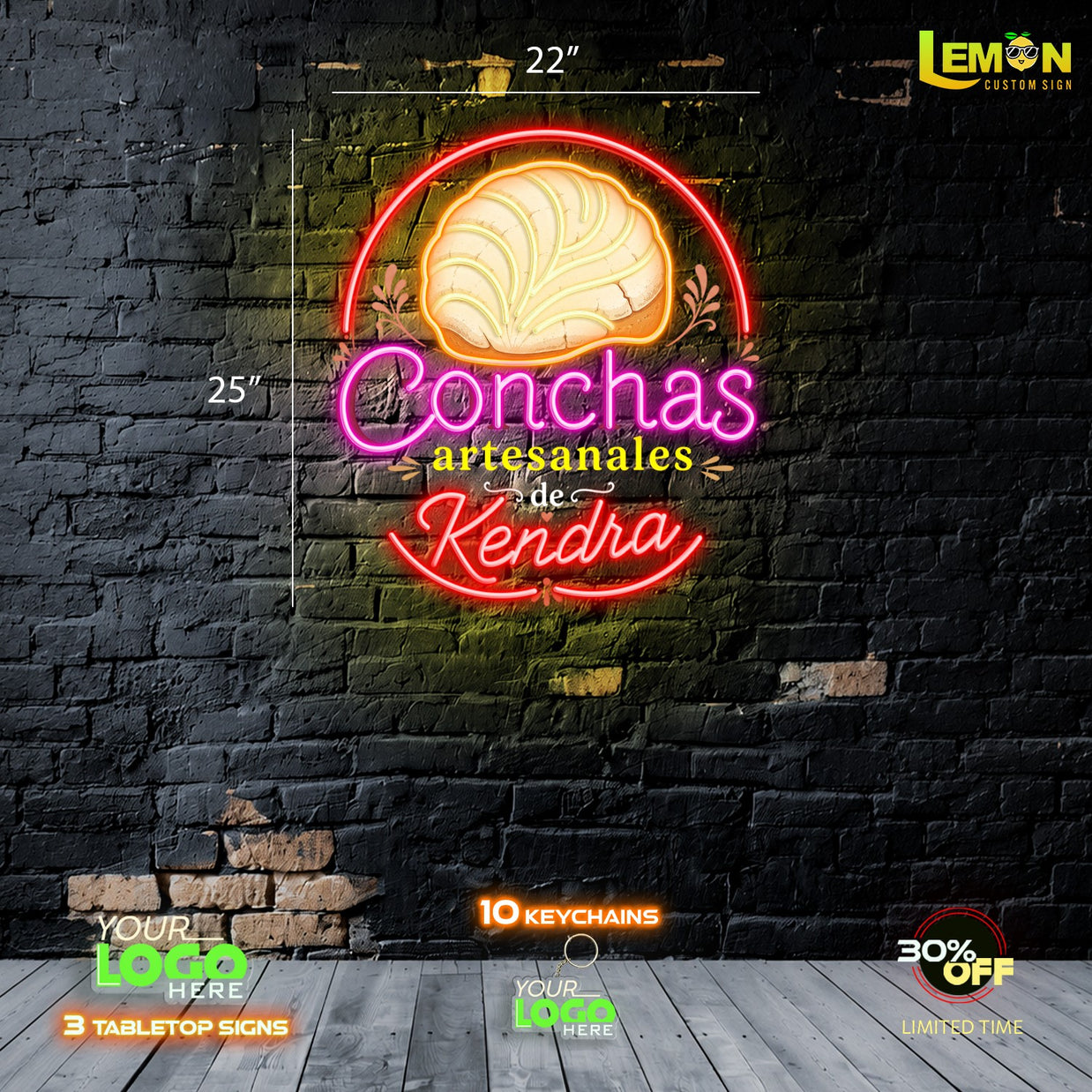 Conchas Kendra | LED NEON SIGN