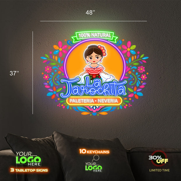 LA JAROCHITA | LED NEON SIGN ( 4 Signs)