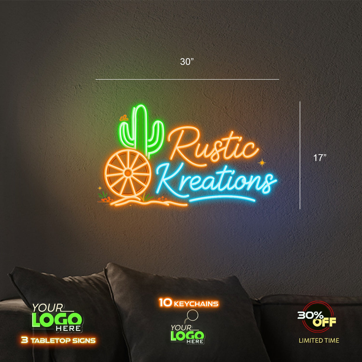 Rustic Kreations | LED NEON SIGN