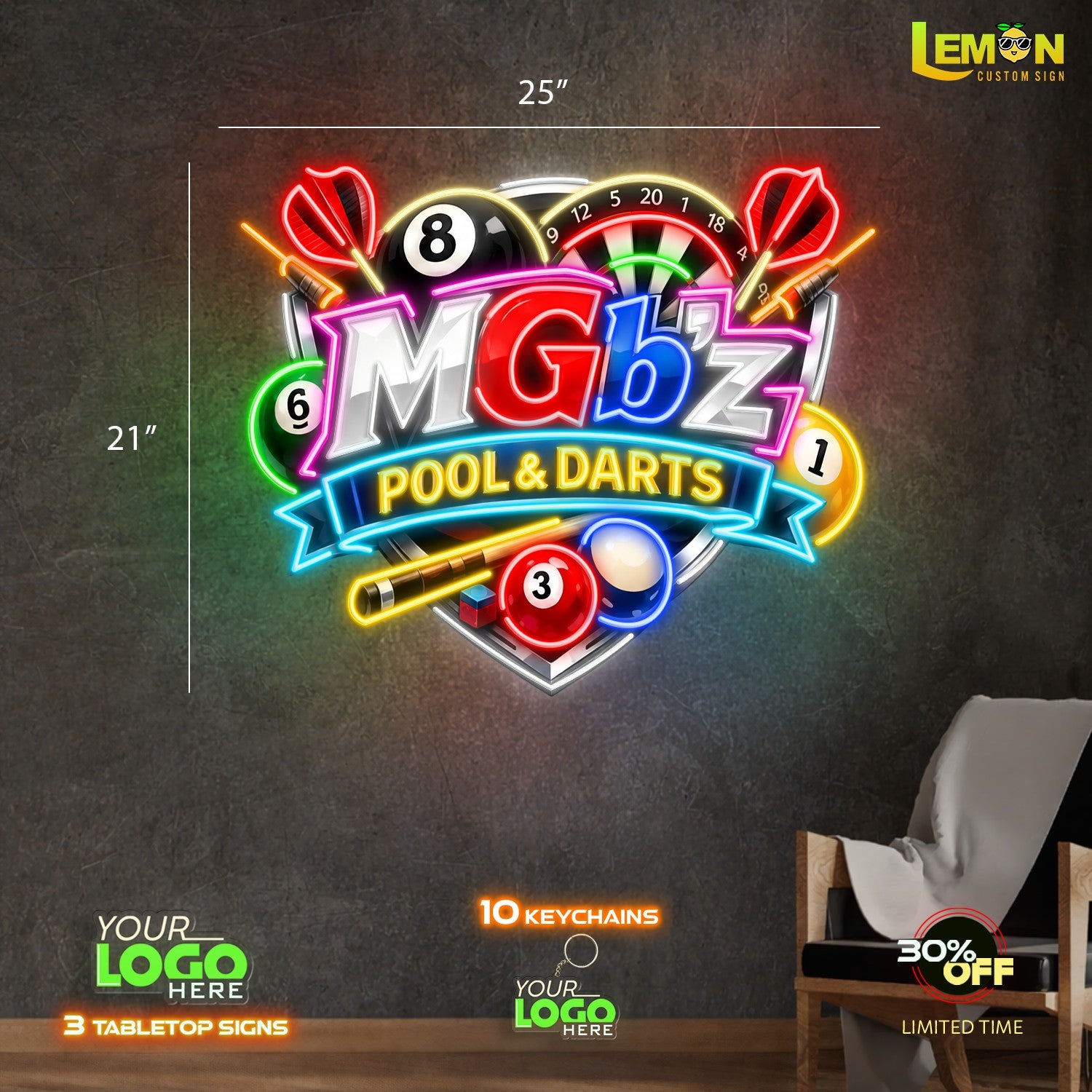 MGB'Z | LED NEON SIGN