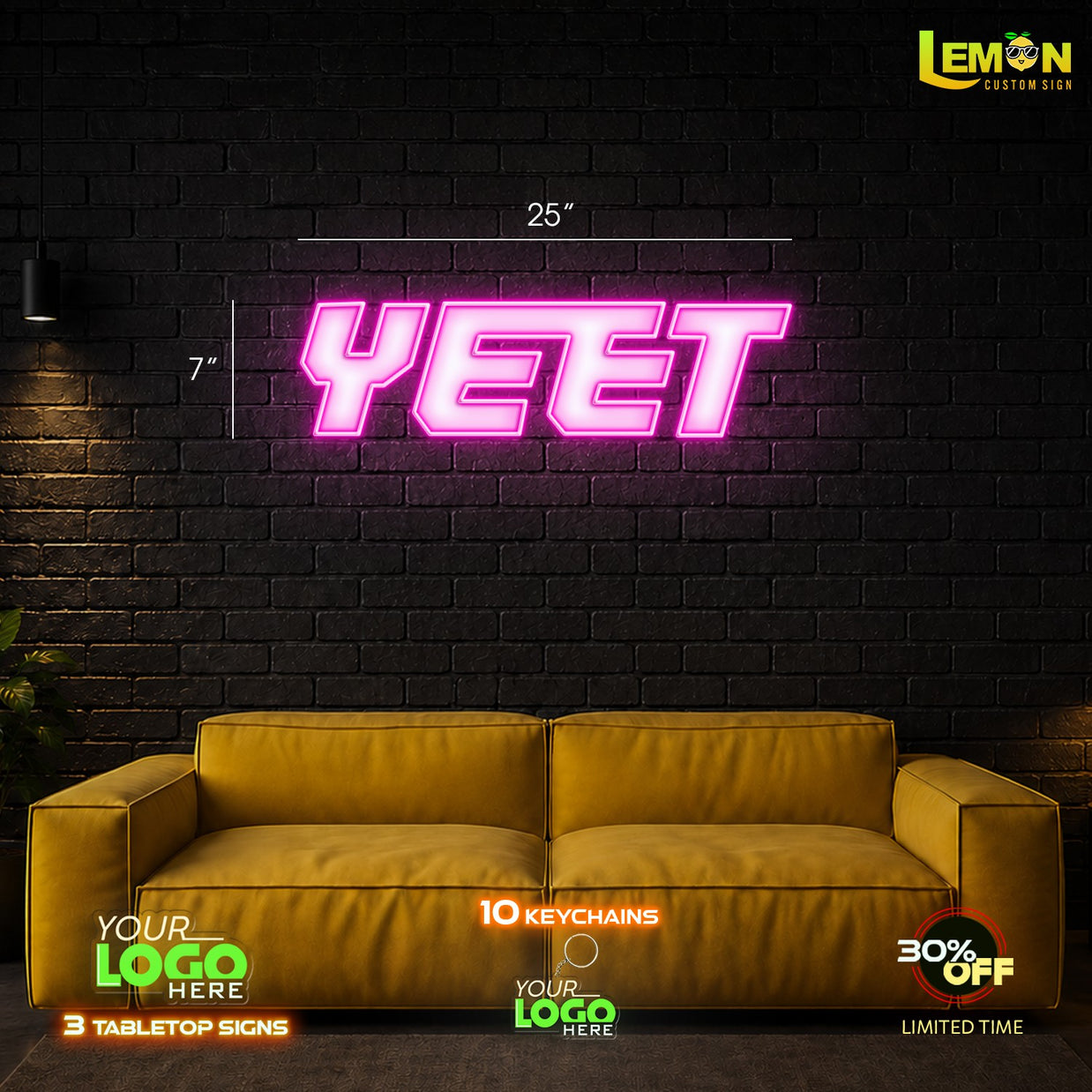 YEET | LED NEON SIGN