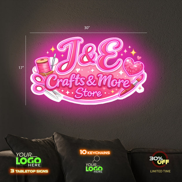 J&E Craft and More Store| LED NEON SIGN
