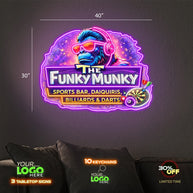 THE FUNKY MUNKY | LED NEON SIGN