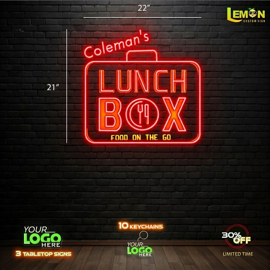 Coleman's Lunch Box | LED NEON SIGN