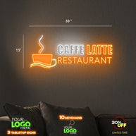 CAFFE LATTE | LED NEON SIGN