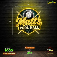 Matt’s Pool Hall Room | LED NEON SIGN