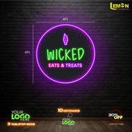 WICKED | LED NEON SIGN (2 SIGNS)