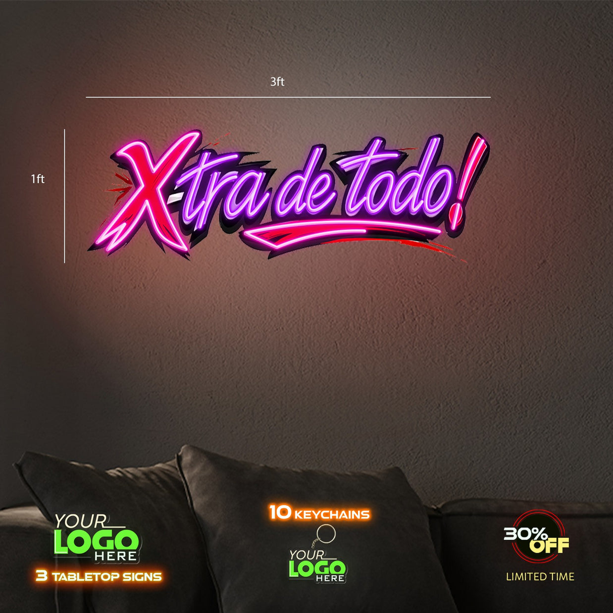 X-tra de todo | LED NEON SIGN
