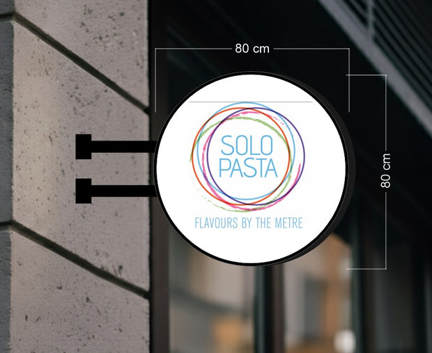 SOLO PASTA| ILLUMINATED BLADE  SIGN