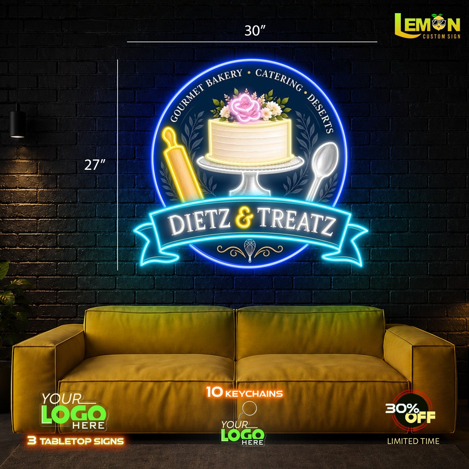 DIETZ & TREATZ | LED NEON SIGN