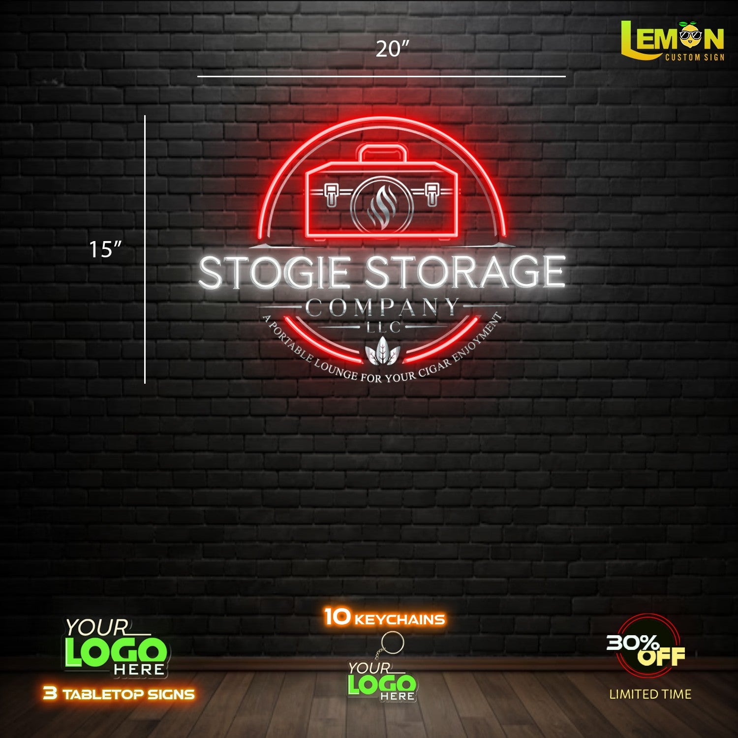 STOGIE STORAGE | LED NEON SIGN
