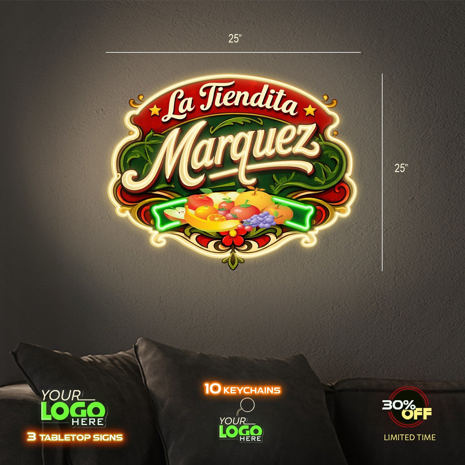 LA TIENDITA MARQUEZ | LED NEON SIGN