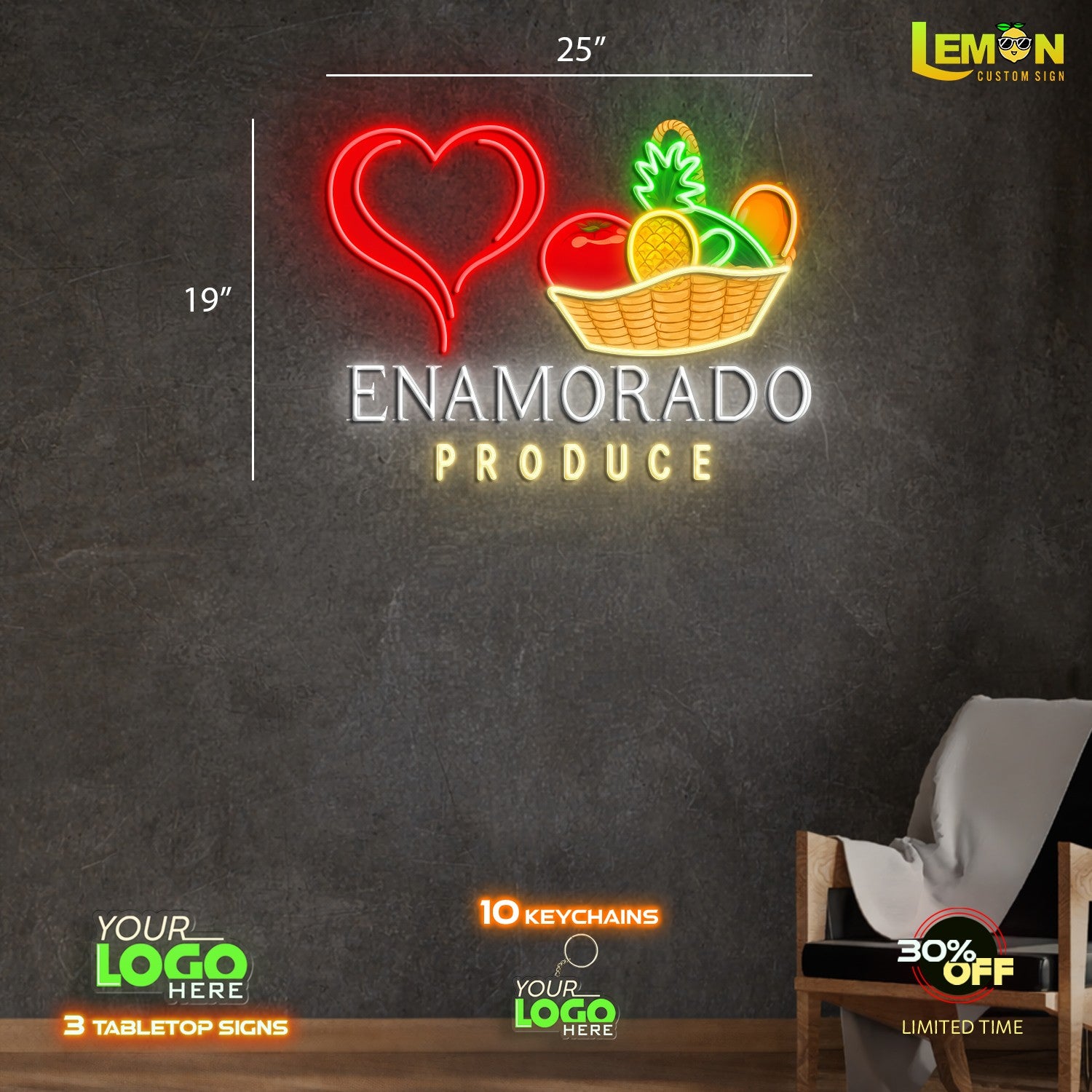ENAMORADO | LED NEON SIGN