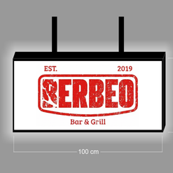 BERBEO | LIGHT BOX SIGN