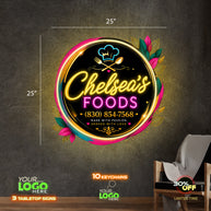 Chelsea's Foods | LED NEON SIGN