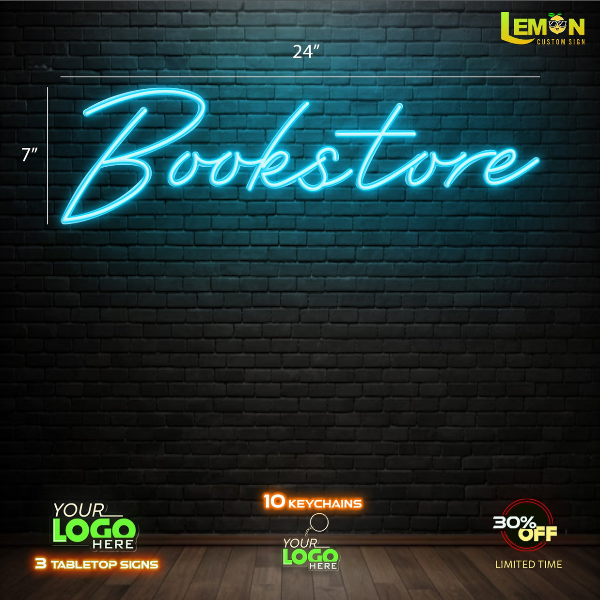 BOOKSTORE | LED NEON SIGN ( INDOOR SIGN)