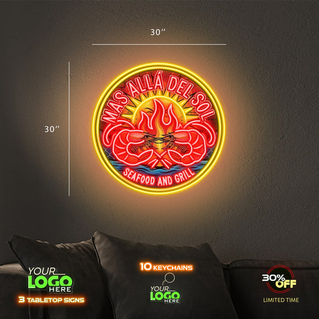 MAS ALLÁ DEL SOL | LED NEON SIGN