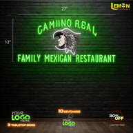 CAMIINO REAL | LED NEON SIGN ( 2 SIGNS)