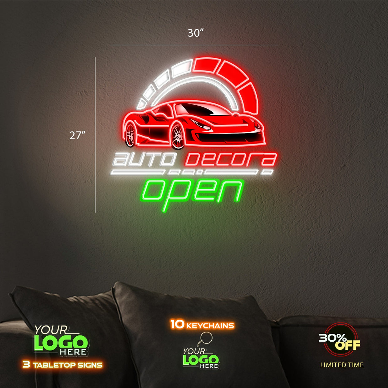 AUTO DECORA | LED NEON SIGN