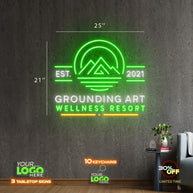 GROUNDING ART | LED NEON SIGN