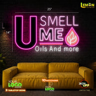 U Smell Me Oils And More | LED NEON SIGN