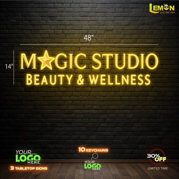 MAGIC STUDIO | LED NEON SIGN (2 SIGNS)