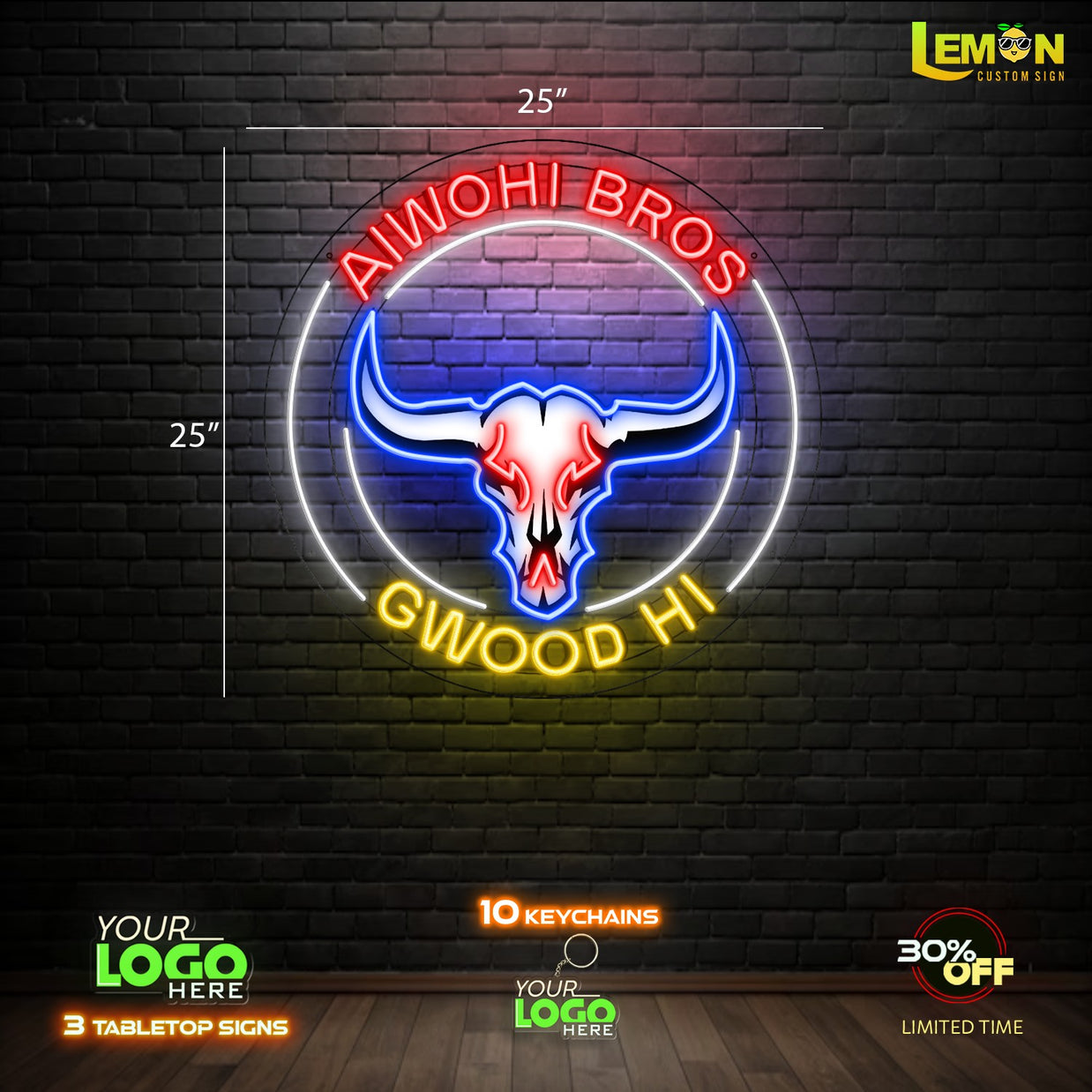 CASH COWBOYS | LED NEON SIGN (2 SIGNS)