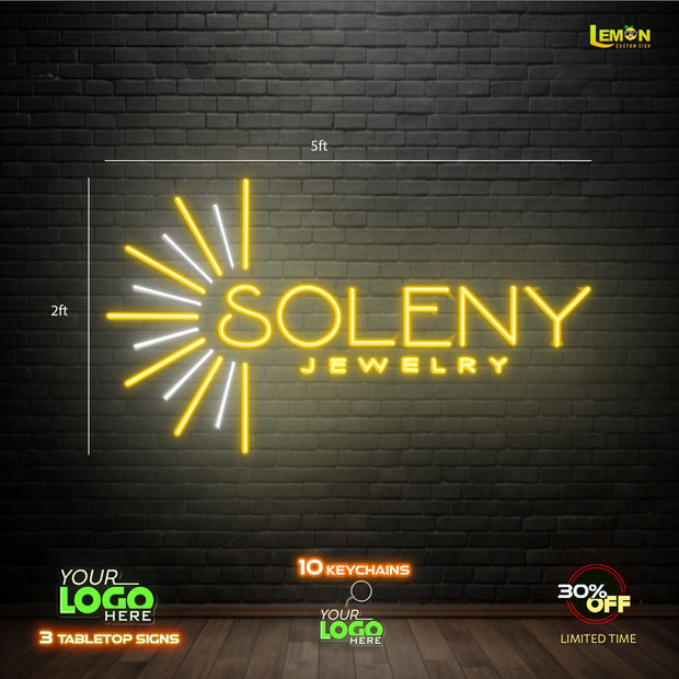 SOLENY JEWELRY | LED NEON SIGN