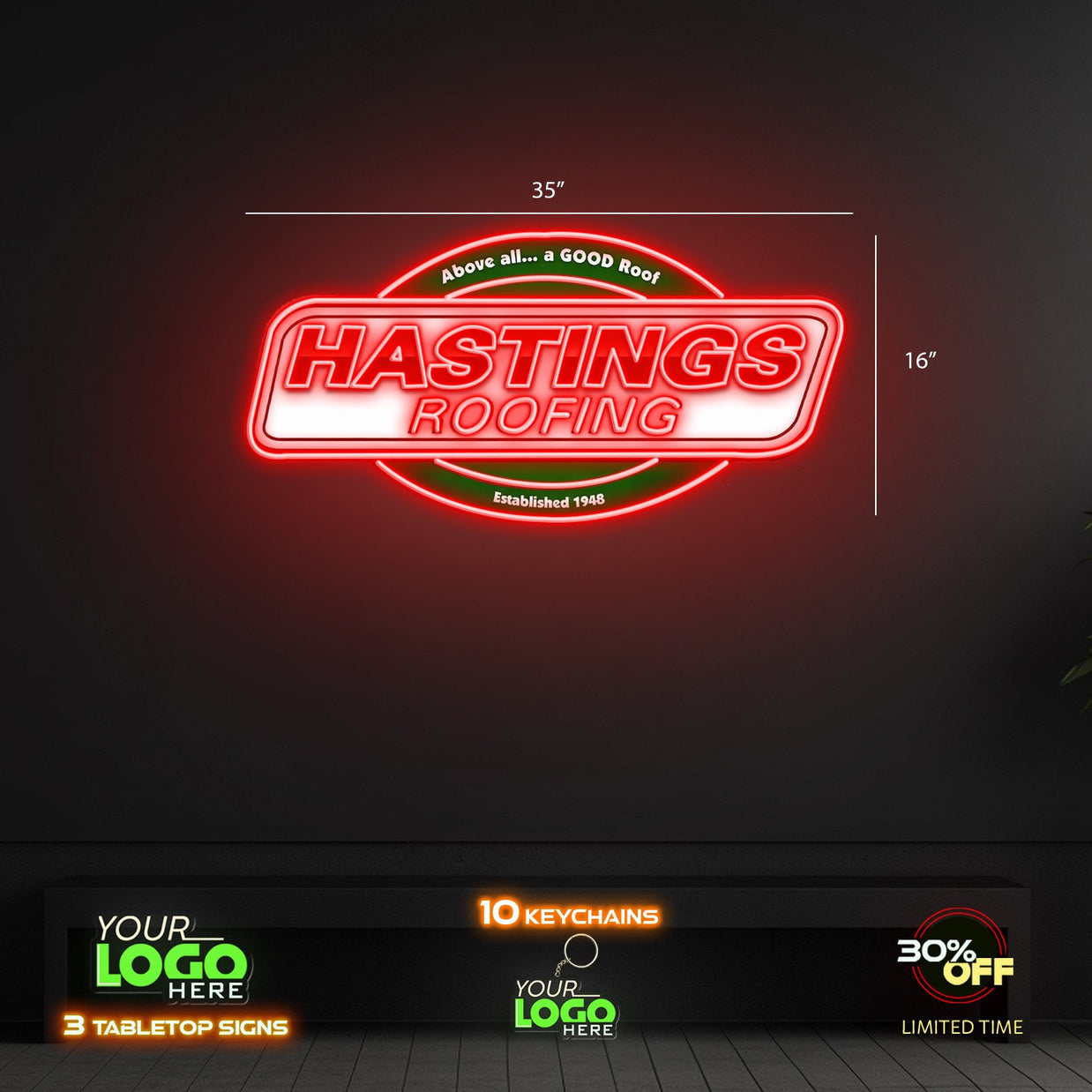 HASTINGS | LED NEON SIGN
