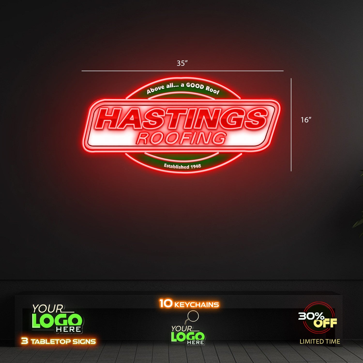 HASTINGS | LED NEON SIGN