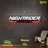 NIGHTRIDER AUDIO | LED NEON SIGN