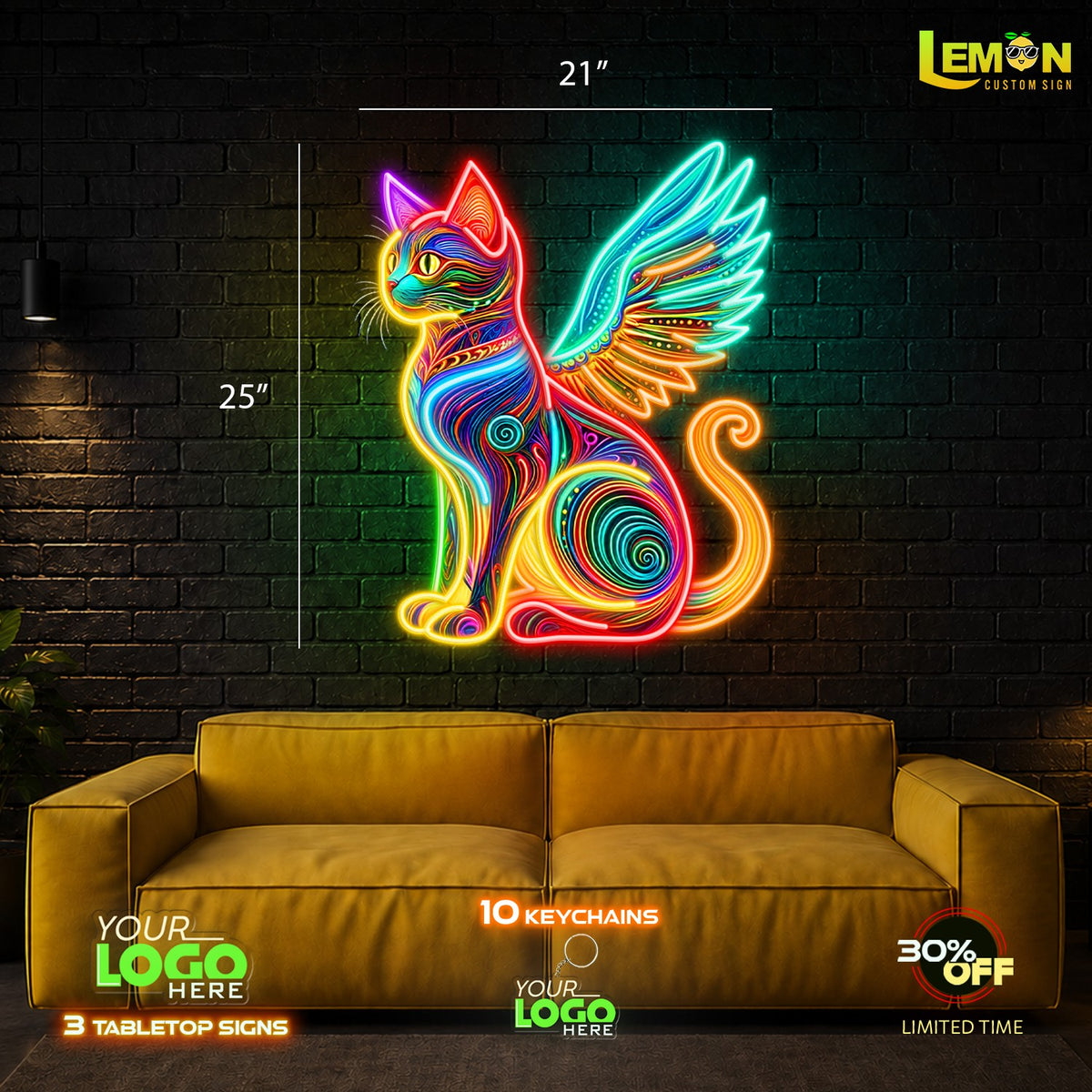 Cat and Dog | LED NEON SIGN (2 SIGNS)