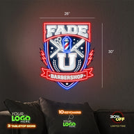 FADE BARBERSHOP  | LED NEON SIGN