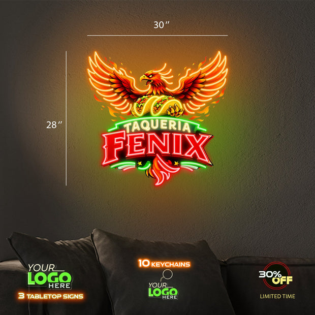 TAQUERIA FENIX | LED NEON SIGN
