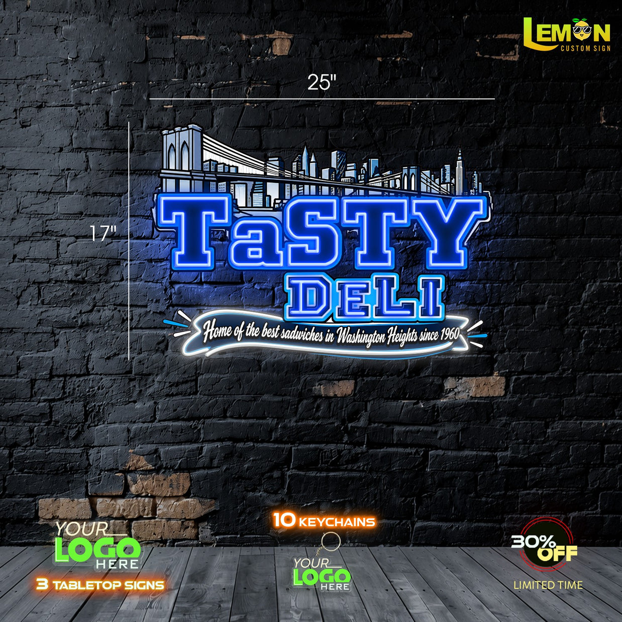 Tasty Deli | LED NEON SIGN
