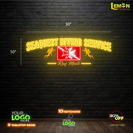 SEAQUEST DIVING SERVICE | LED NEON SIGN