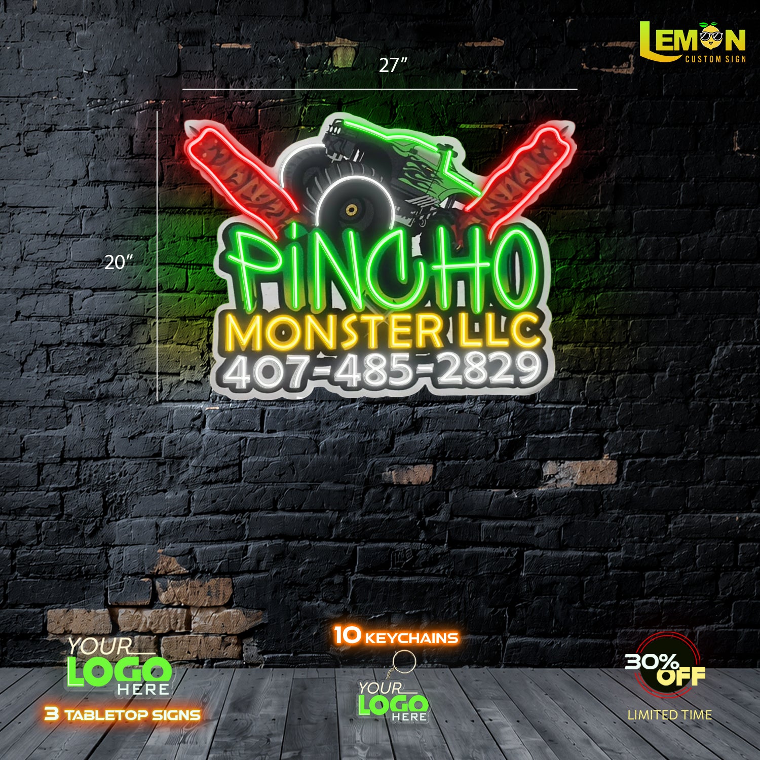 PINCHO MONSTER LLC | LED NEON SIGN
