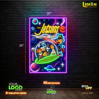 JETSONS | LED NEON SIGN (2 SIGNS)