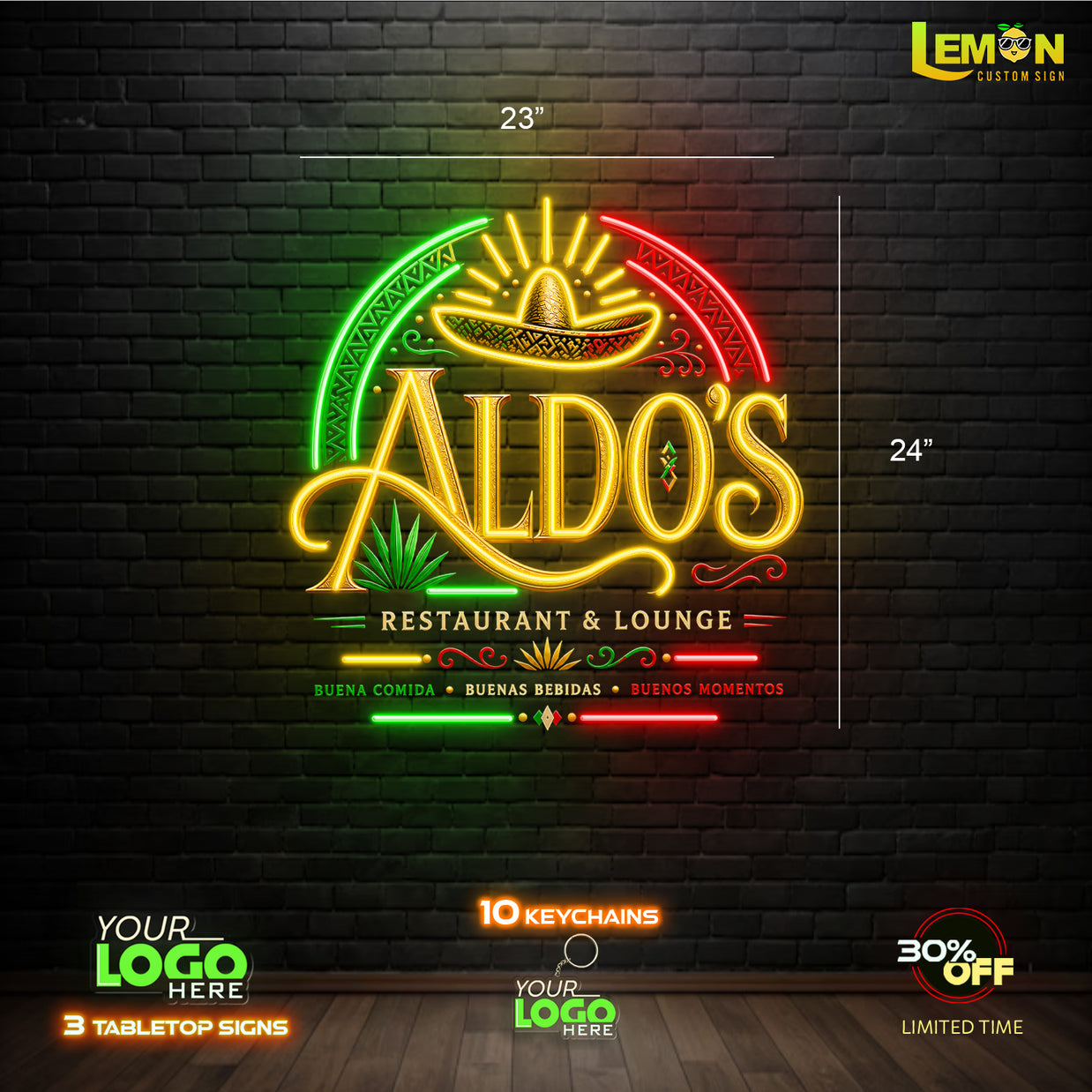 ALDO'S | LED NEON SIGN