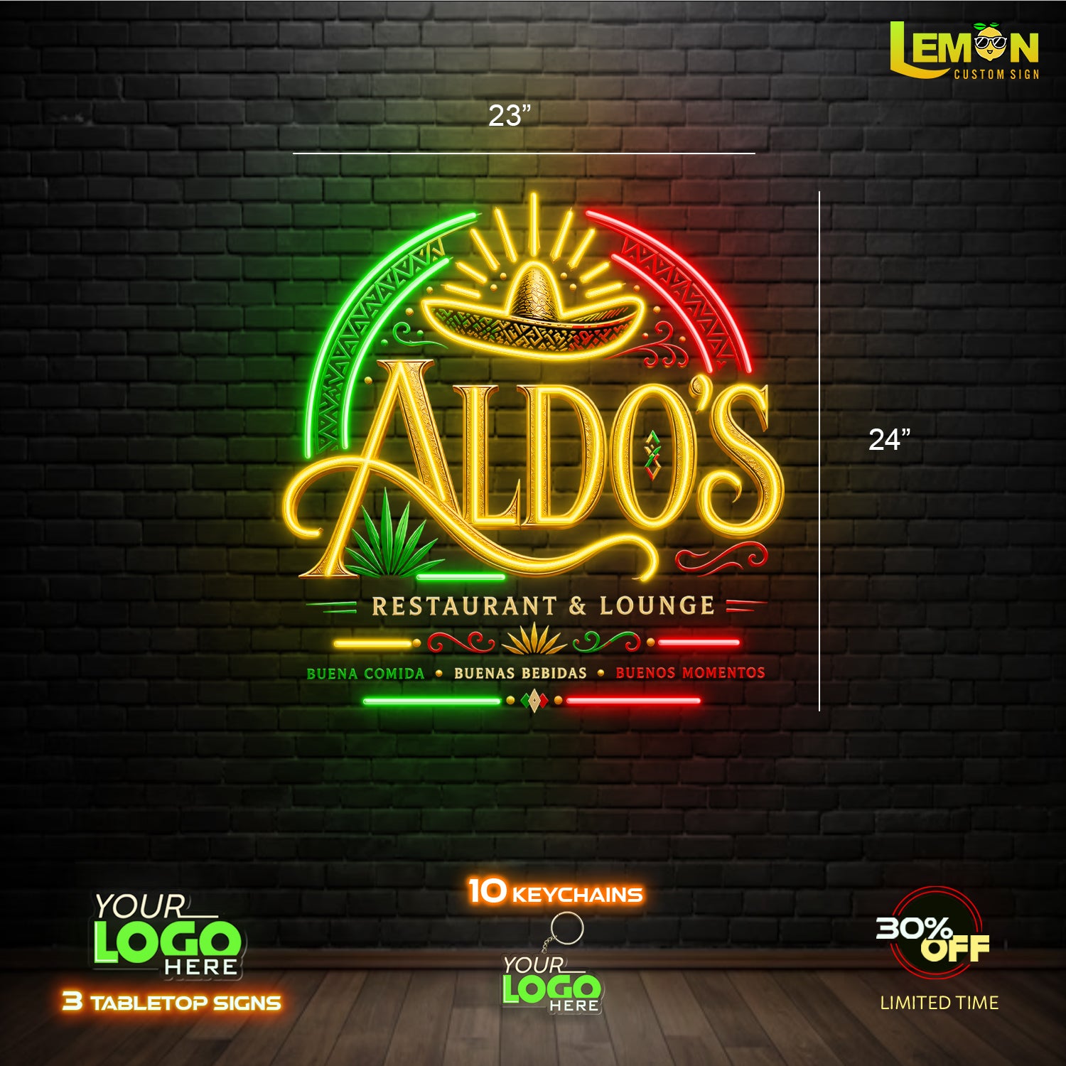 ALDO'S | LED NEON SIGN